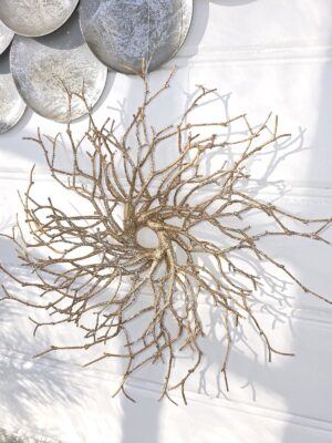 Guld dekoration att hänga. Besök blickfång.se