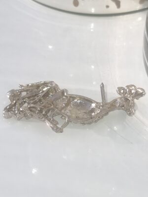Ljussmycke påfågel med strass. Besök blickfång.se
