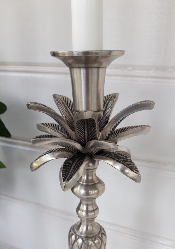 Ljusstake-ananas-palmblad-1