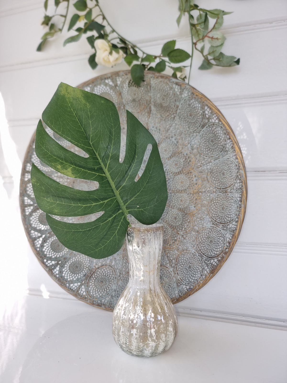 Monstera blad konstgjord. Besök Blickfång.se