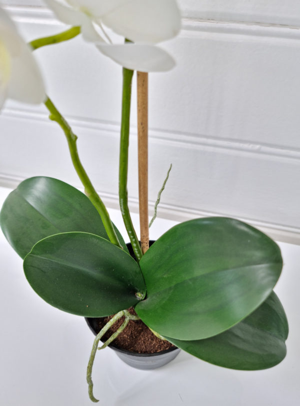 Vit-konstgjord-orkidé-i-kruka-2