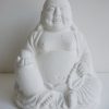 Vit tjock och glad buddha prydnadsfigur. Besök Blickfång.se