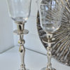 Glaskupa med inristad dekor. Besök Blickfång.se