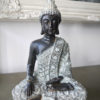 Prydnadsfigur-brun-buddha-med-silver-3