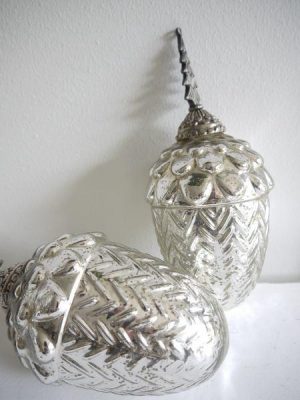 Julkula fattigmanssilver shabby chic. Besök blickfång.se