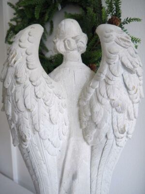 Ängel prydnadsfigur stor