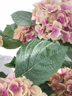 Naturtrogen konstgjord hortensia