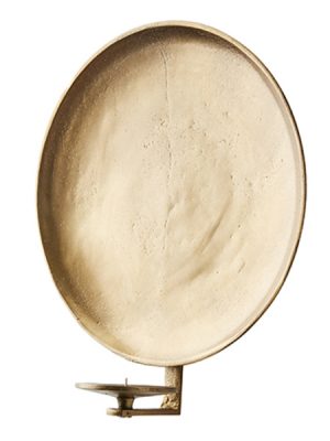 Väggljusstake ruff guld metall. Besök Blickfång.se