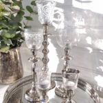 Glaskupor till värmeljus. Besök Blickfang.se