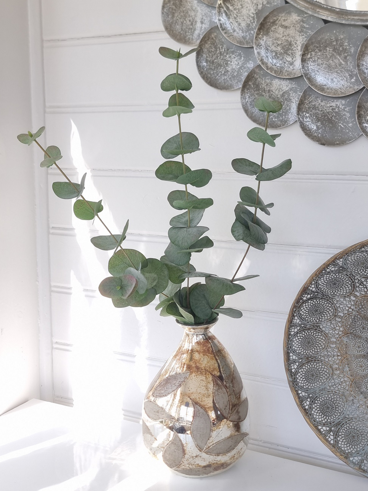 Konstgjord eucalyptus kvist. Besök Blickfång.se