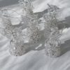 Liten glasängel med glitter. Besök blickfång.se