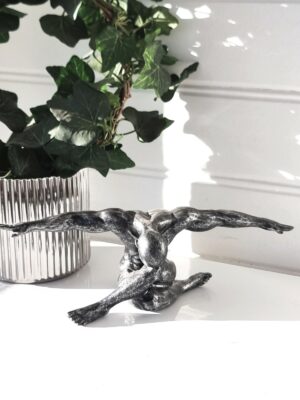 Man skulptur för dekoration. Besök blickfång.se