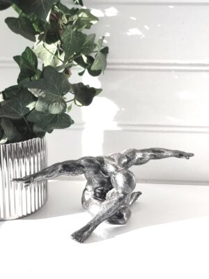 Man skulptur för dekoration. Besök Blickfång.se