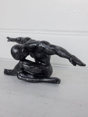 Man skulptur för dekoration. Besök Blickfång.se