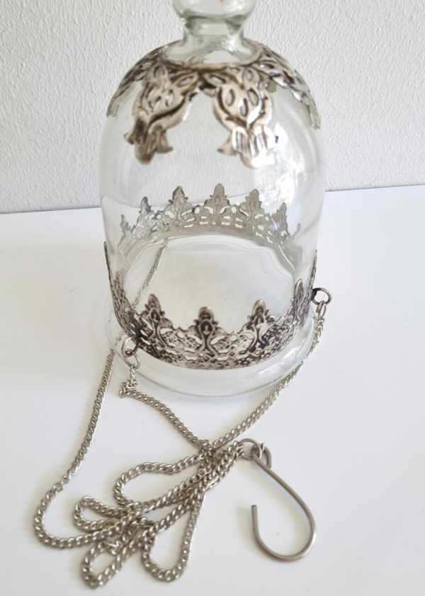 Ampel-i-glas-och-silver-1