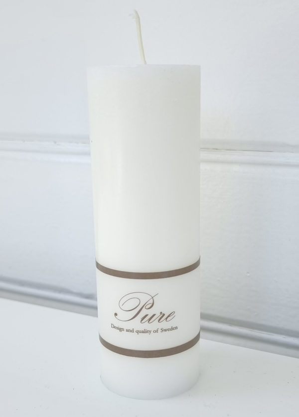 Blockljus-stearin-5cm-diameter