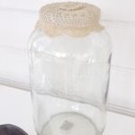 Stor förvaringsburk i glas. Besök blickfång.se