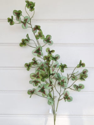 Konstgjord oxalis grön kvist. Besök blickfång.se