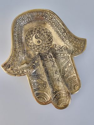 Fat Fatima fat i guld brons. Besök blickfång.se