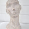Ansikte skulptur prydnad. Besök Blickfång.se