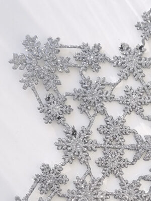 Stjärna snöflinga dekoration till jul. Besök blickfång.se