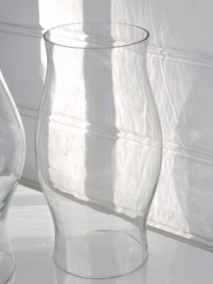 Cylinder i glas utan botten stormglas. Besök blickfång.se
