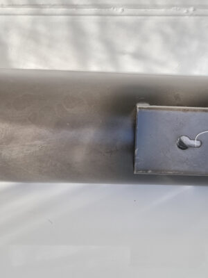 Svart väggljusstake i metall. Besök Blickfång.se